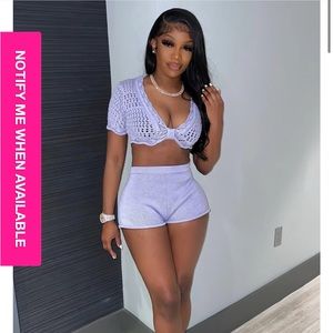 two piece set size large